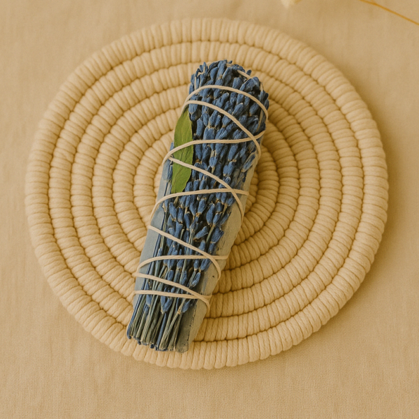 Bouquet de fumignation sauge, lavande et laurier - purification, détente et protection