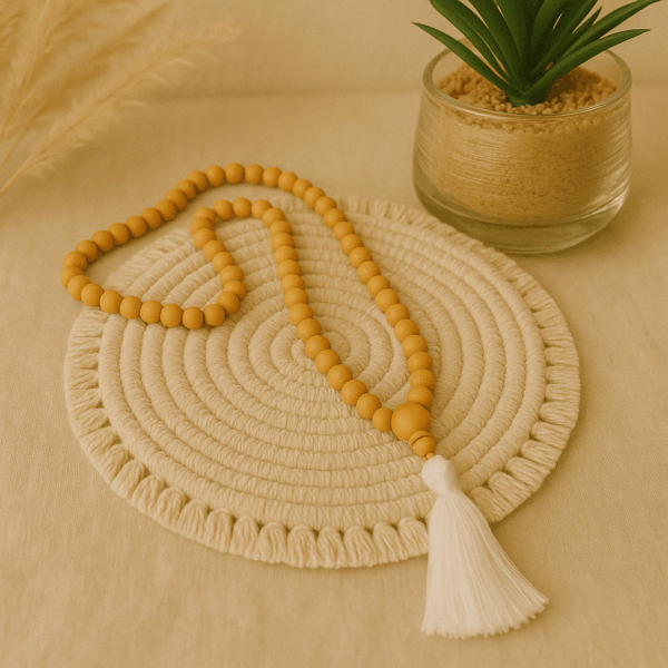 Mala en perles de Palo Santo – méditation, ancrage et calme intérieur