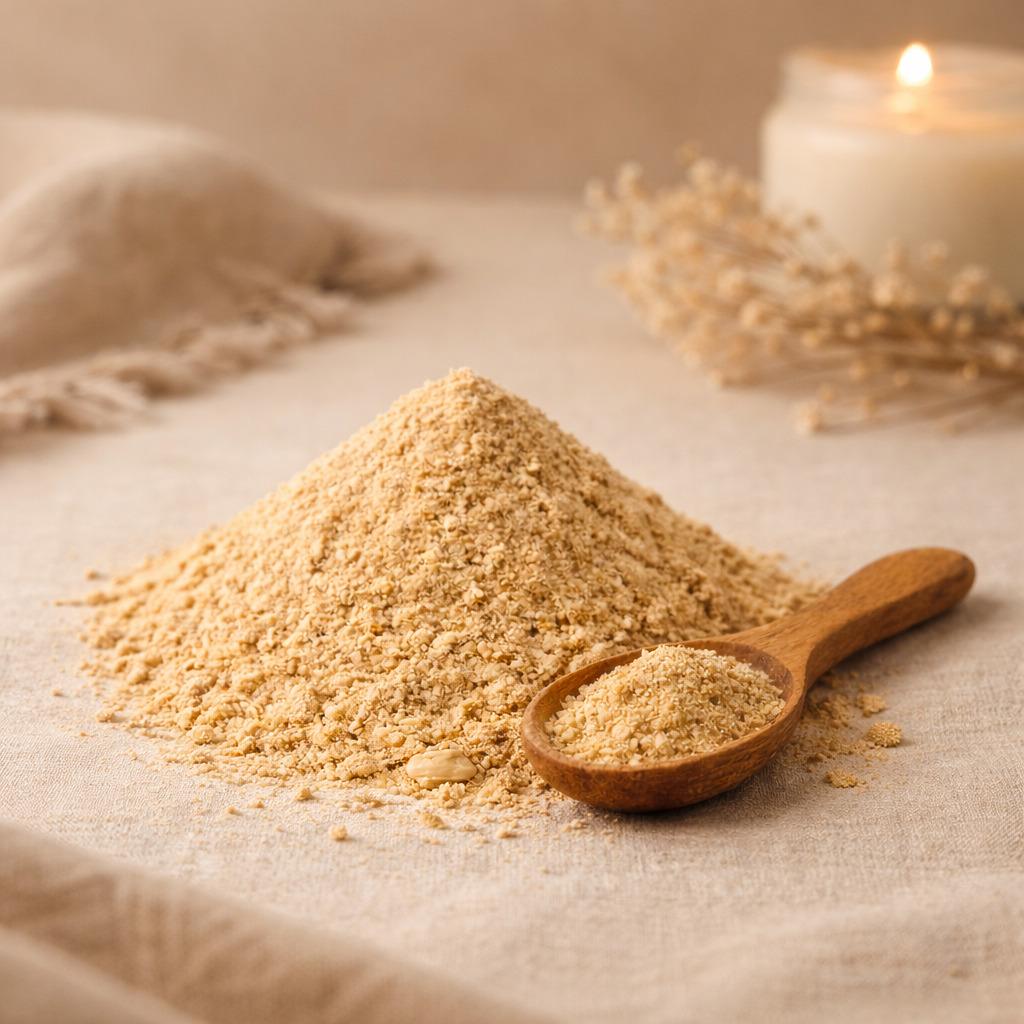 Poudre de Palo Santo utilisée comme encens naturel